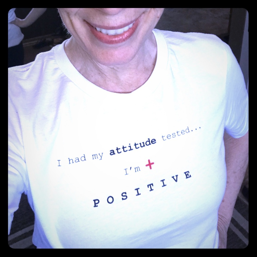 Positive thinking t-shirt